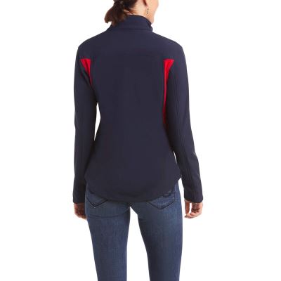 Ariat New Team - Softshell Jas Donkerblauw Dames - 17132-072